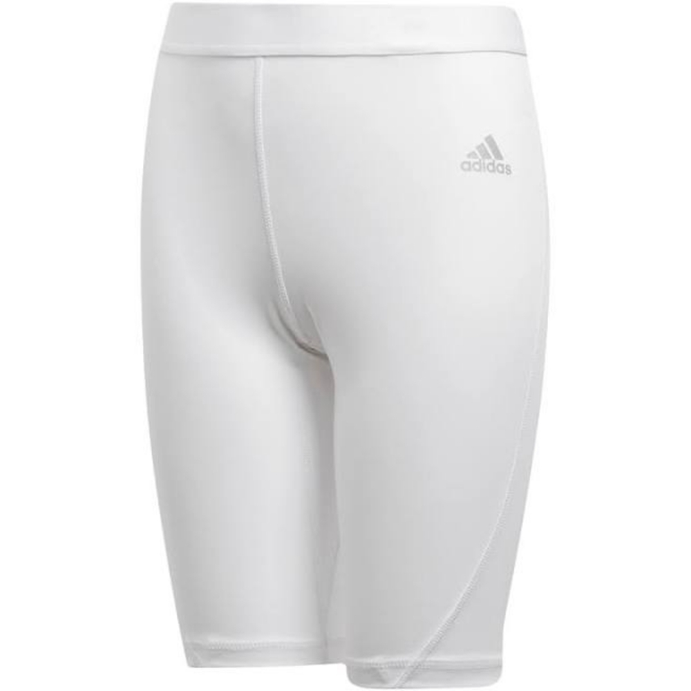 adidas Alphaskin Short Tights White Youth Medium